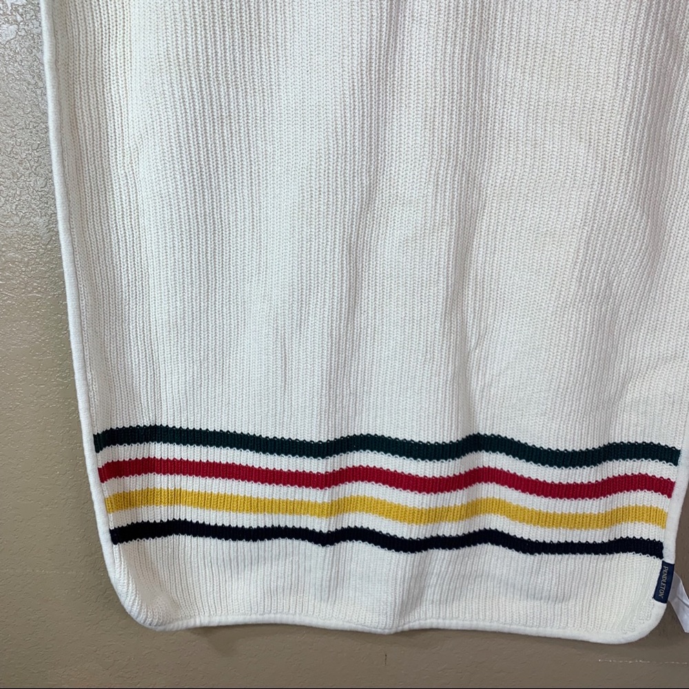 Pendleton knit Sherpa Baby blanket - Picture 4 of 10